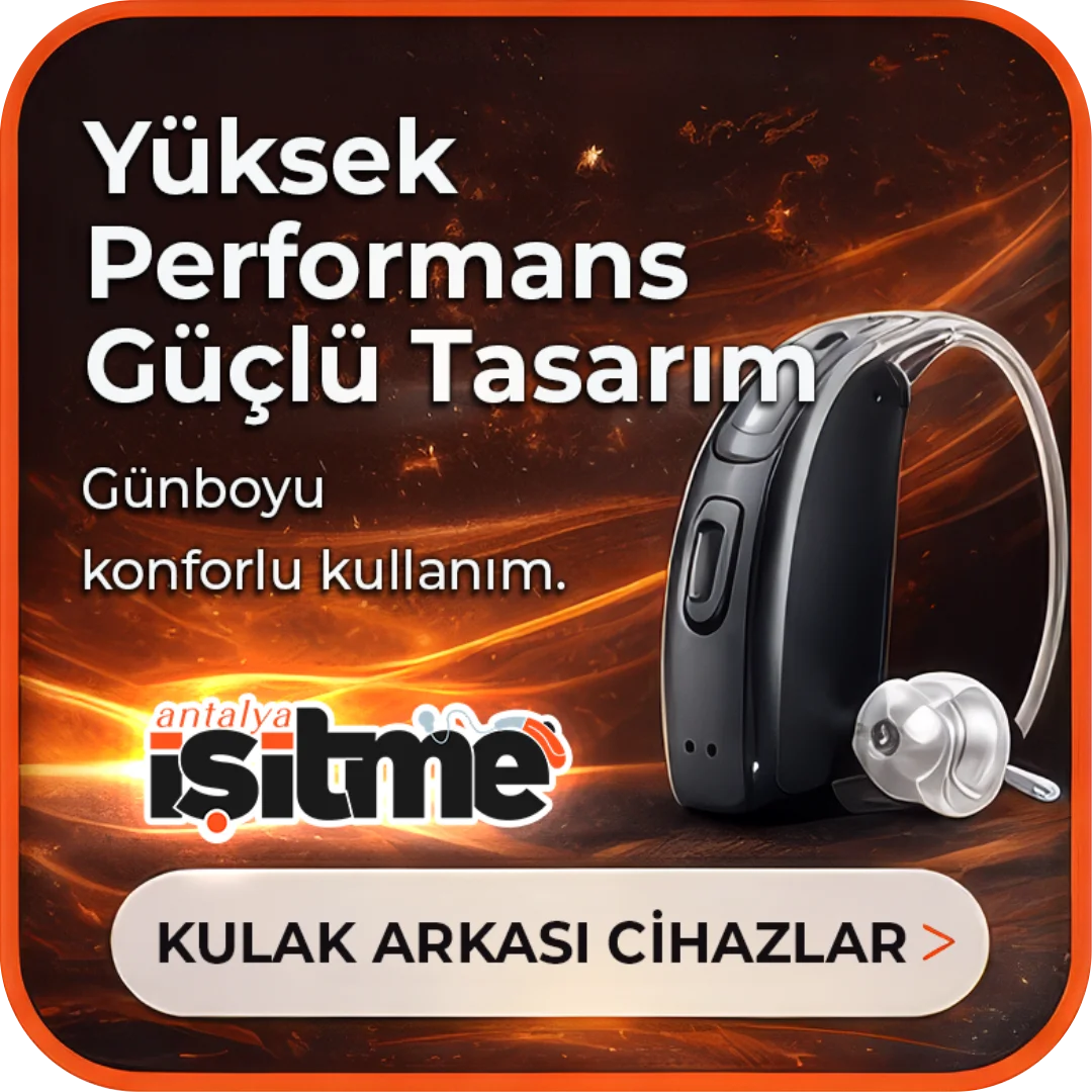 Konyaaltı Kulak Arkası İşitme Cihazları